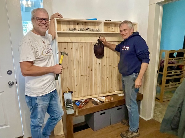 Finishing Touches at Sipes Parsonage