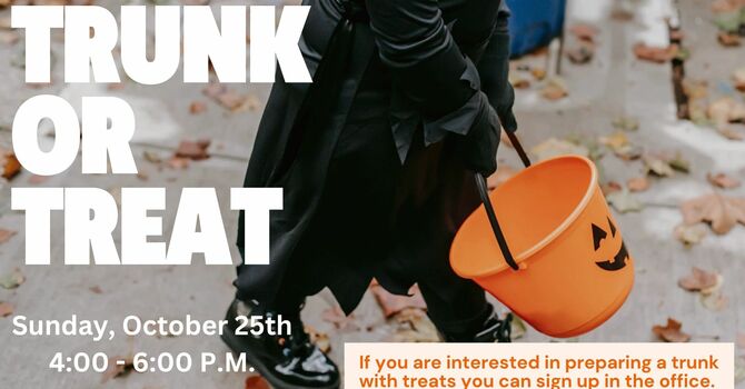 Trunk or Treat