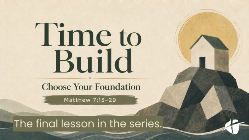 Time to Build: Choose Your Foundation