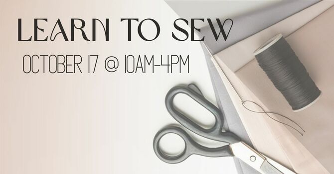 Learn to Sew Workshop
