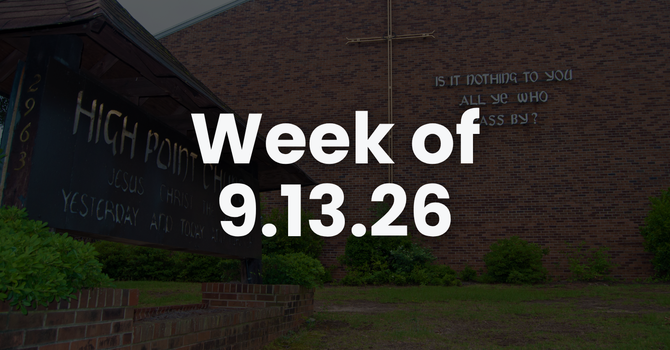 Pastor's Weekly Updates image