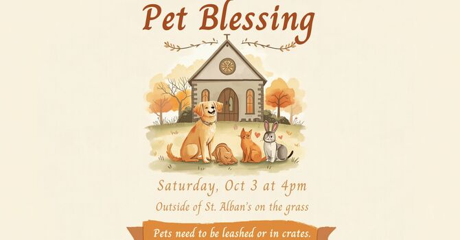 St. Alban's Pet Blessings
