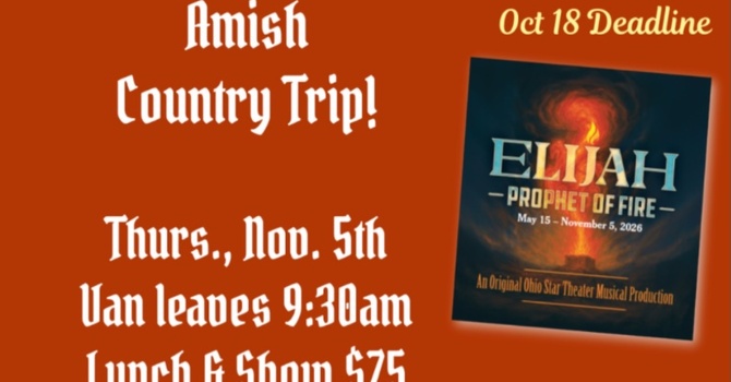 Amish Country Trip 