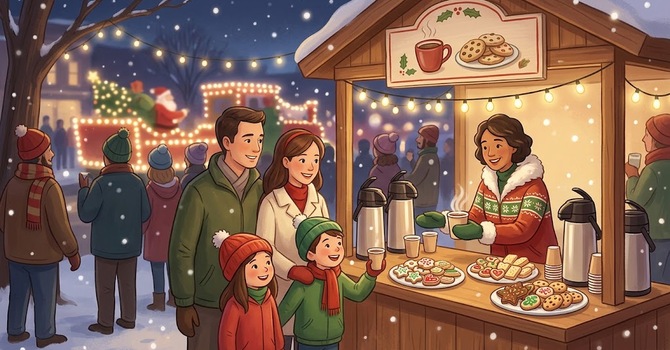 Hot Chocolate & Cookies