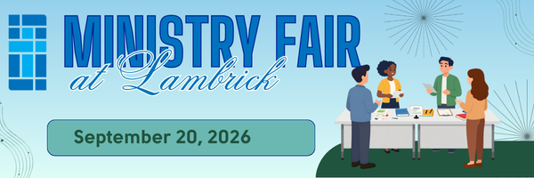 Ministry Fair is This Sunday!
