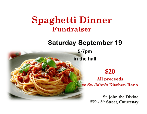 Spaghetti Dinner Fundraiser