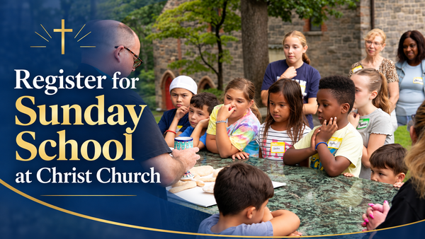 Sunday School Registration is OPEN
