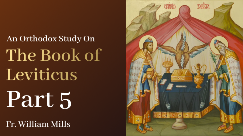 Leviticus: Part Five