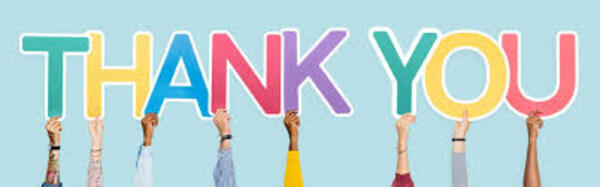 A Big Thank You!!