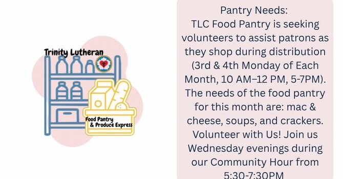 TLC Food Pantry  image