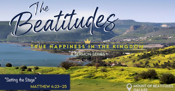 Beatitudes Week 1 - Jesus Sees you in the Crowd