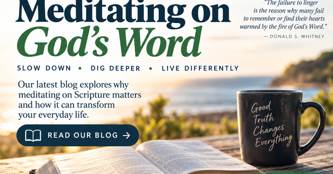 Meditating on God’s Word  image