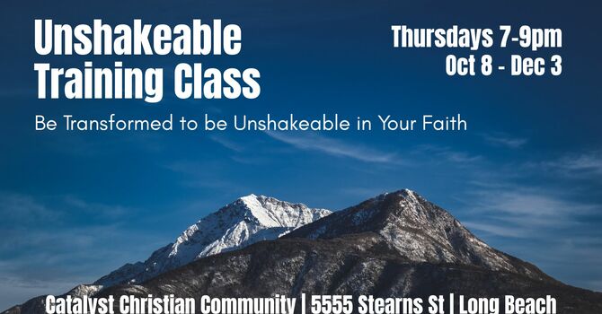 Unshakeable Training Class