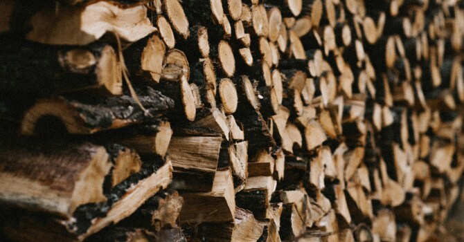 Wood Bank Work Day!  