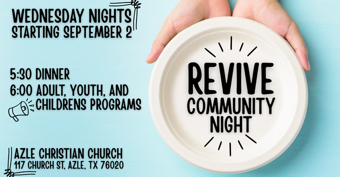 Wednesday Revive Community Night