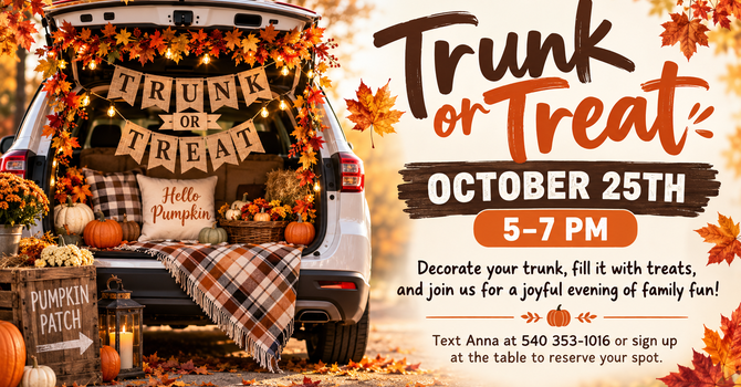 Trunk or Treat