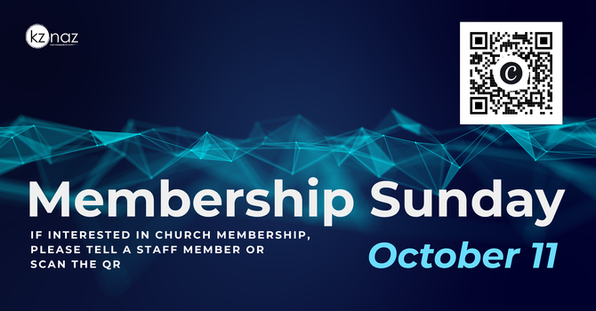 Membership Sunday
