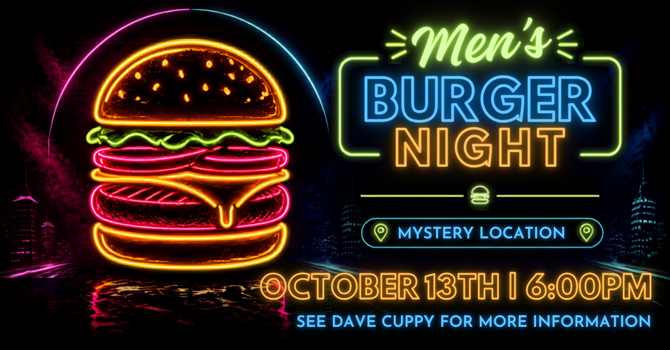 Men's Mystery Burger Night