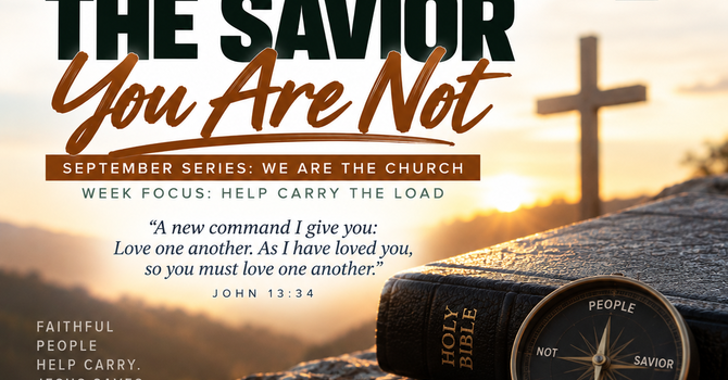 Jesus Is The Savior – You Are Not