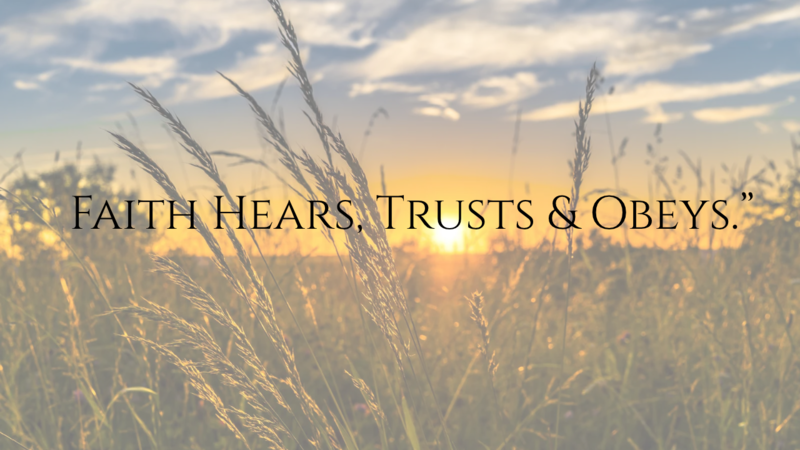 Faith Trusts God Enough to Participate - Hebrews 11:30-35a
