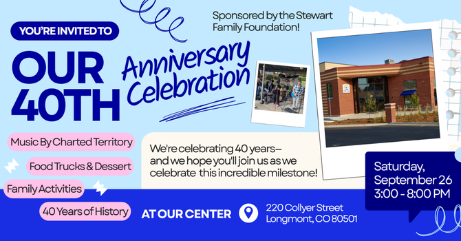 OUR Center 40th Anniversary Celebration