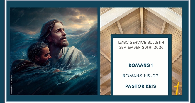 Bulletin for Sunday, September 20th, 2026