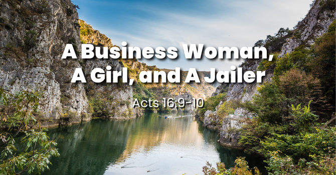 A Business Woman, A Girl, and A Jailer