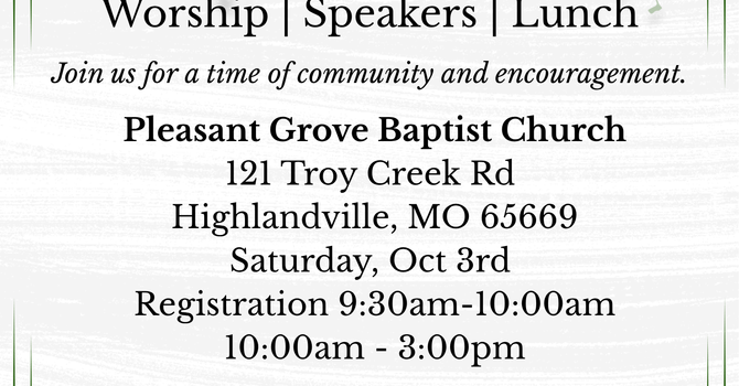 Christ in You UNITY CONFERENCE October 3 (see "EVENTS" for more details). image