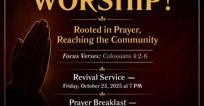 Weekend of Worship image