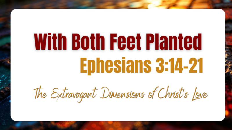 With Both Feet Planted