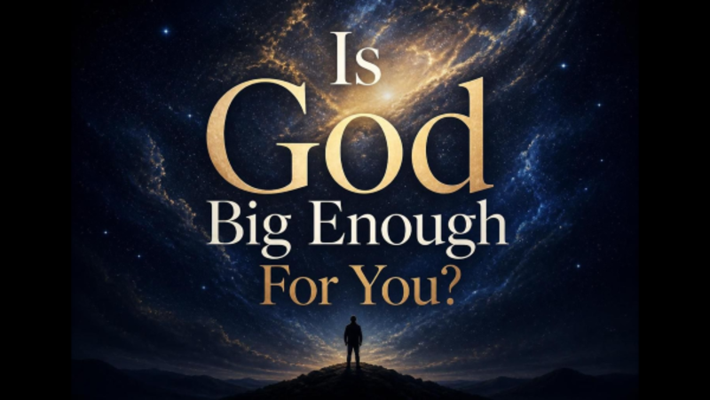 Is God Big Enough For You