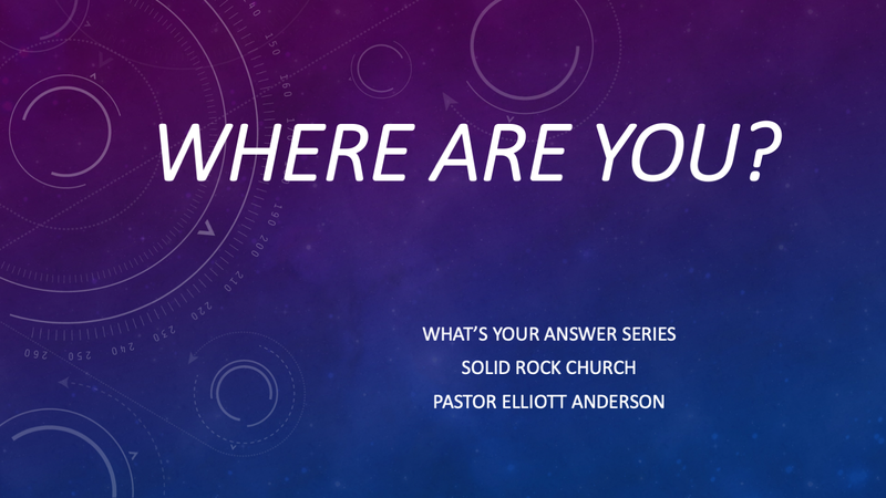Where Are You?