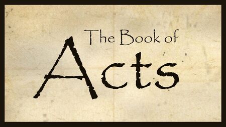The Book of Acts