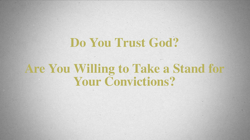 Are You Willing to Stand Up for Your Convictions?