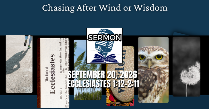 Chasing After Wind or Wisdom