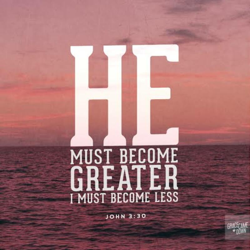 He Must Increase