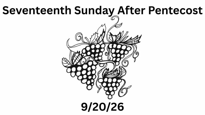 Seventeenth Sunday After Pentecost