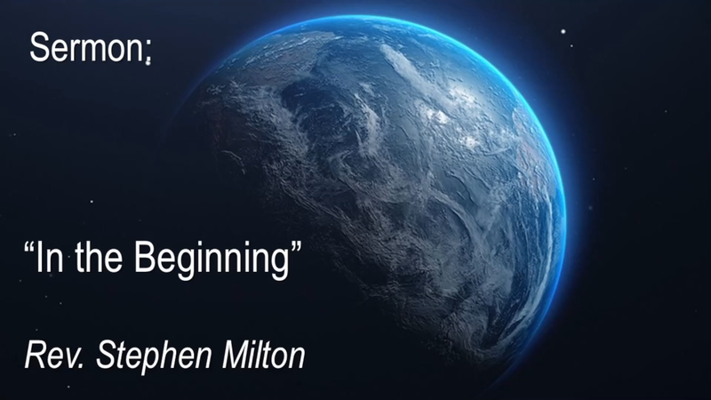 In the Beginning