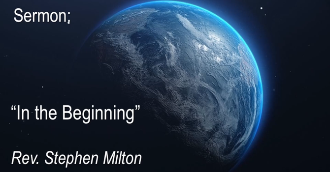 In the Beginning