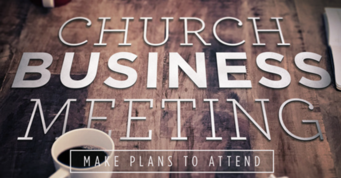 Church Business Meeting