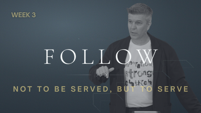 Not to Be Served, but to Serve