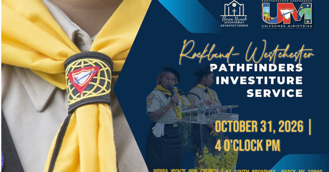 Rock- West Pathfinder Investiture Service
