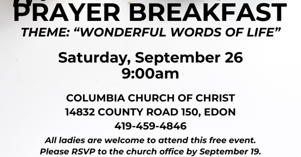 Ladies Prayer Breakfast