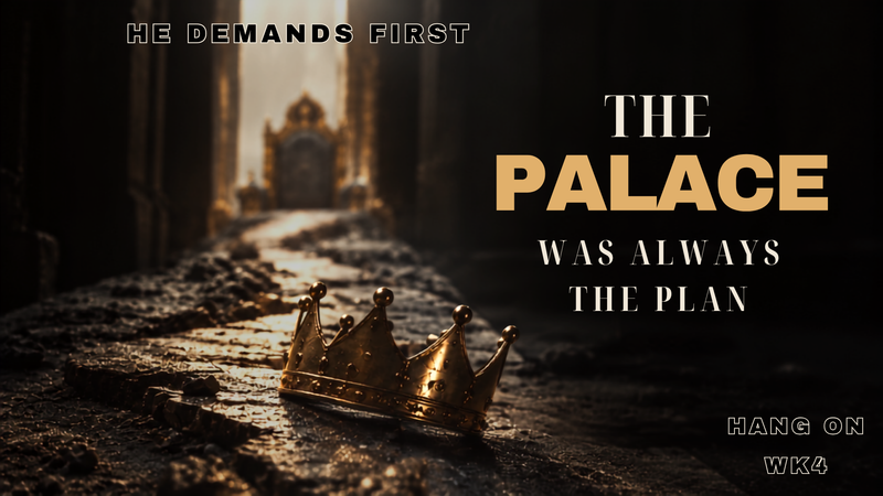 The Palace Was Always The Plan