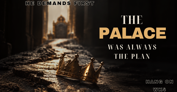 The Palace Was Always The Plan