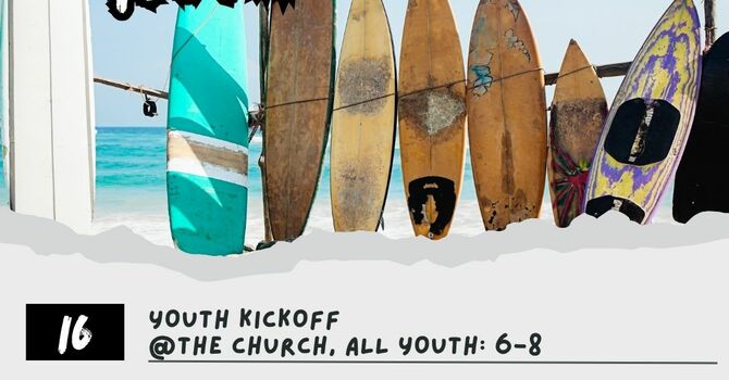 Covenant Youth - September Calendar