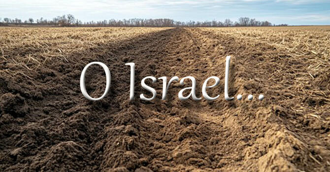 O Israel...