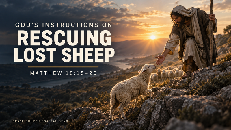 God’s Instructions on Rescuing Lost Sheep