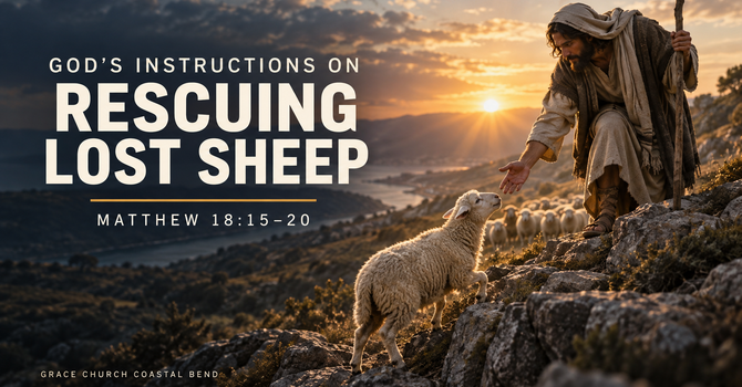 God’s Instructions on Rescuing Lost Sheep