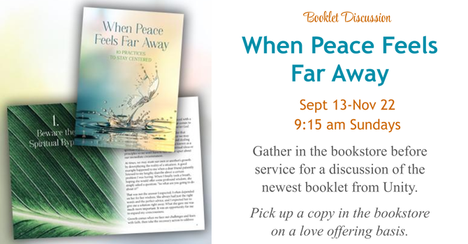 When Peace Feels Far Away